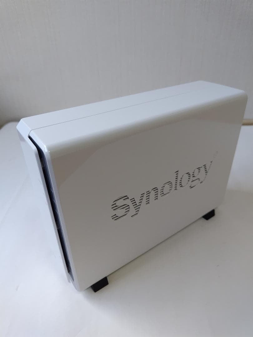 Synology NASキット 1ベイ DS120j/JP 本体とガイドセット