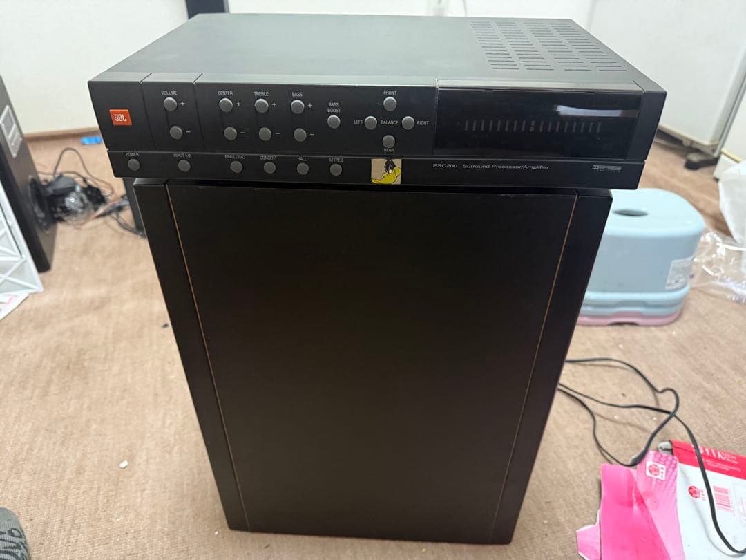 JBLアンプ6.1とサブウーファー