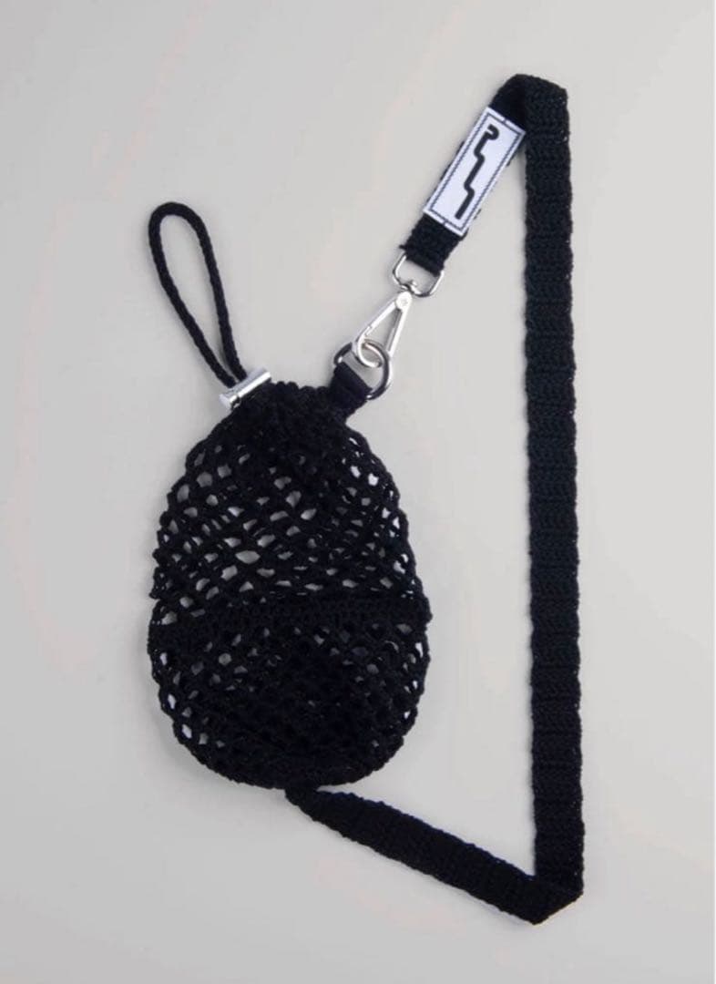 ショルダーバッグ SSU Mesh Crossbody Bag Black