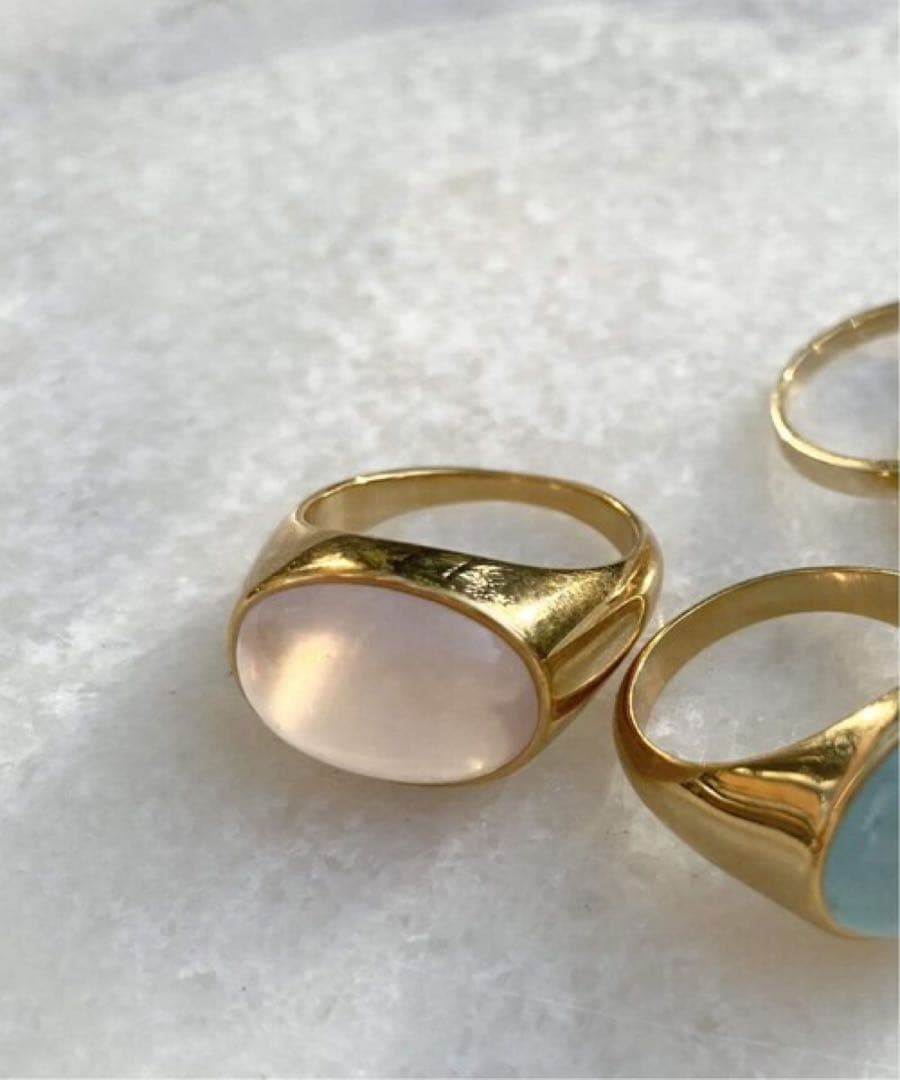 MARIHA（マリハ）ローズクォーツリング　13 号サイズ