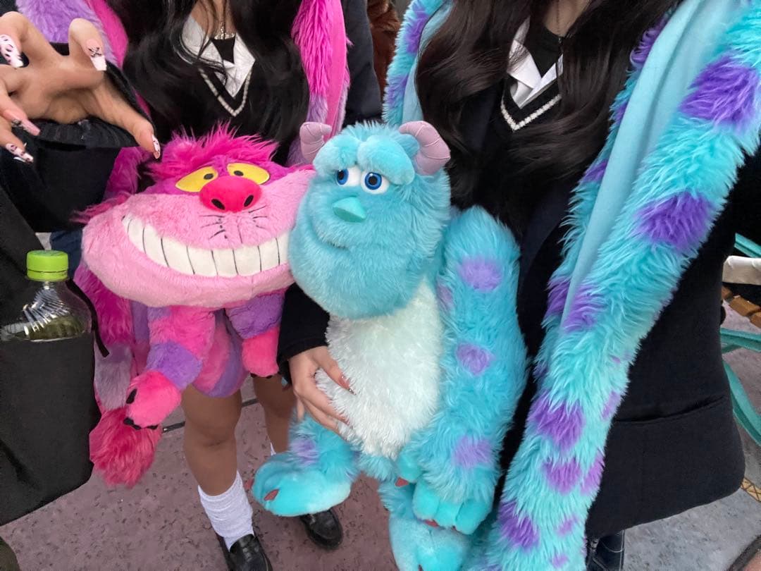 サリー マフラーキャップ　ぬいぐるみセット