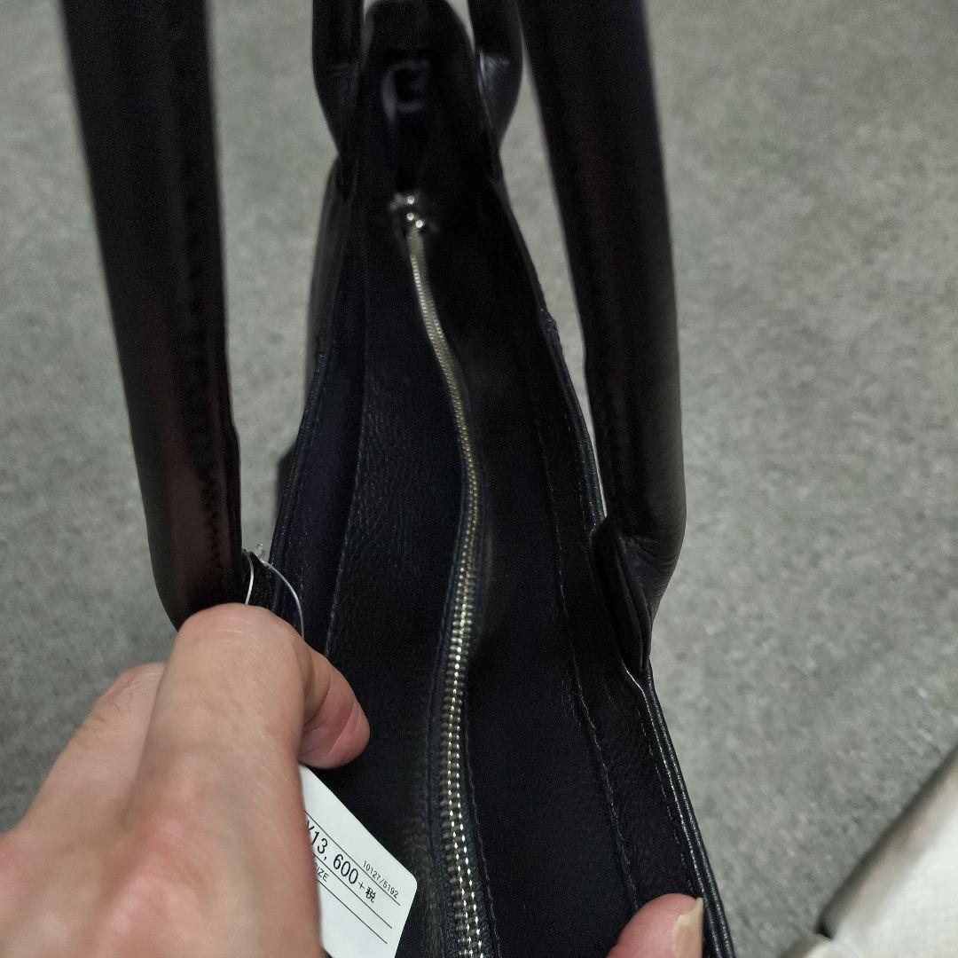 た*け様 SHIPS ☆新品未使用☆レザートート牛革 黒