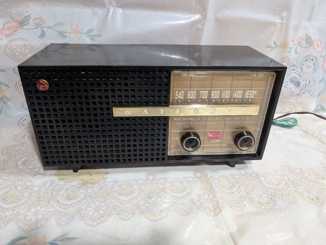珍品ナショナレトロ真空管ラジオ史に残るラジオ　DX-350　bluetooth