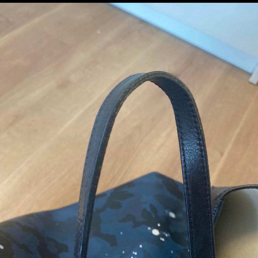 junhashimoto x Gentil Bandit トートバッグ　ネイビー