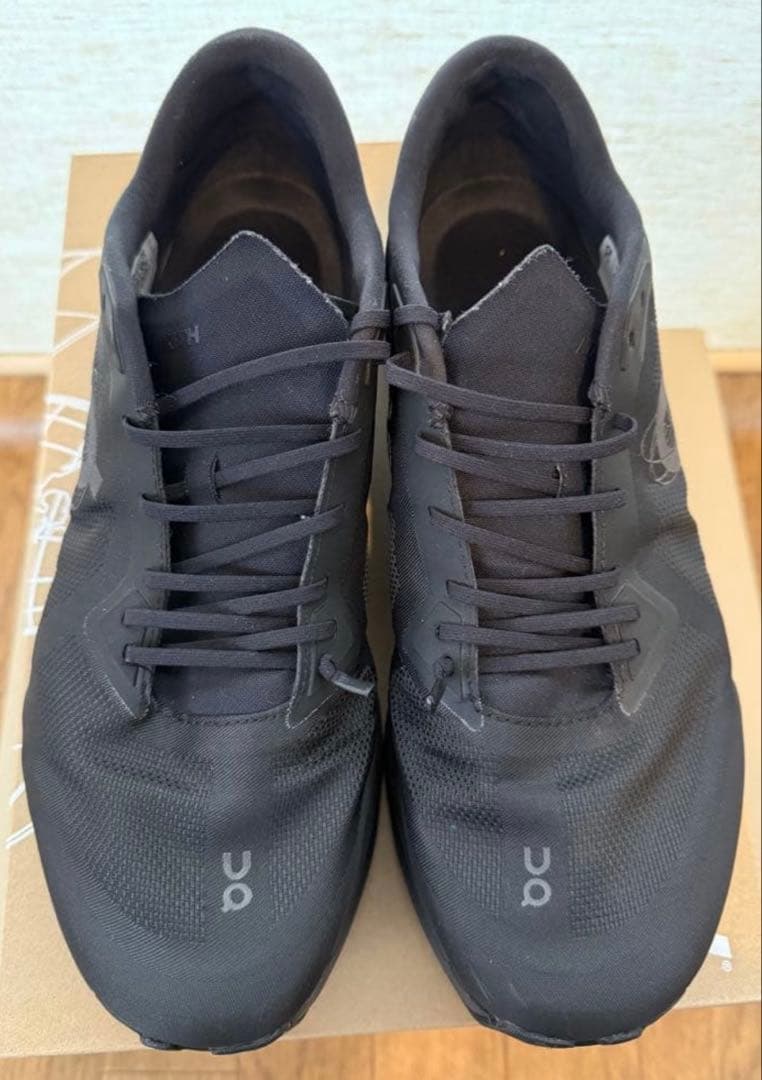 超レア KITH コラボ On cloudオールブラック28.5㌢