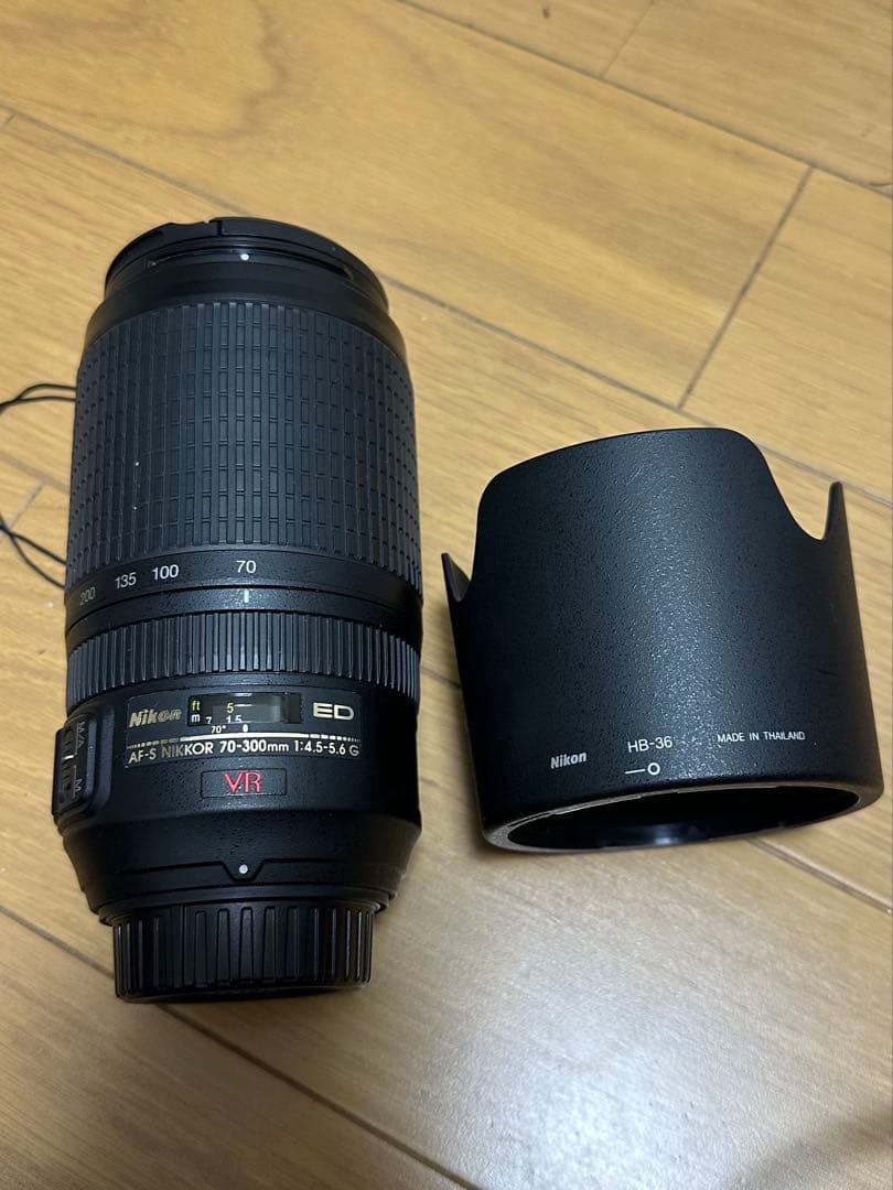 レンズ(ズーム) AF-S VR Zoom-Nikkor 70-300mm f/4.5-5.6G