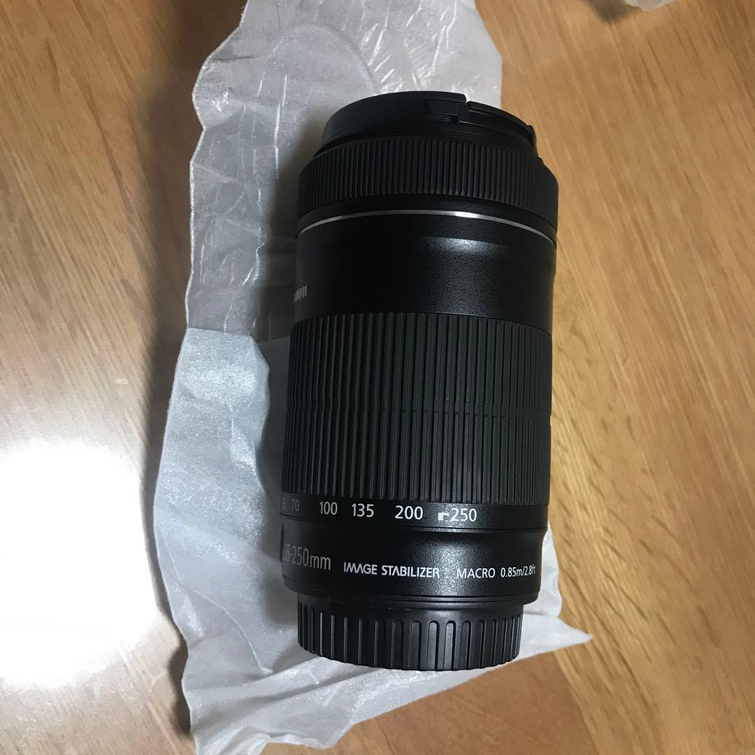 新品未使用 キャノン EF-S55-250mm F4-5.6 IS STM 望遠