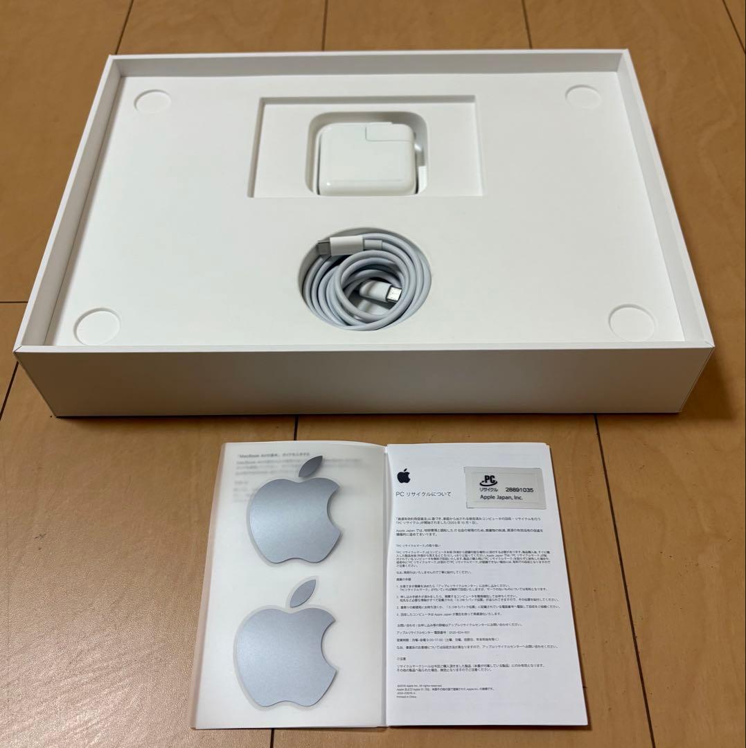 MacBook Air M1 13インチ 『＊メモリ16GB搭載』 256GB