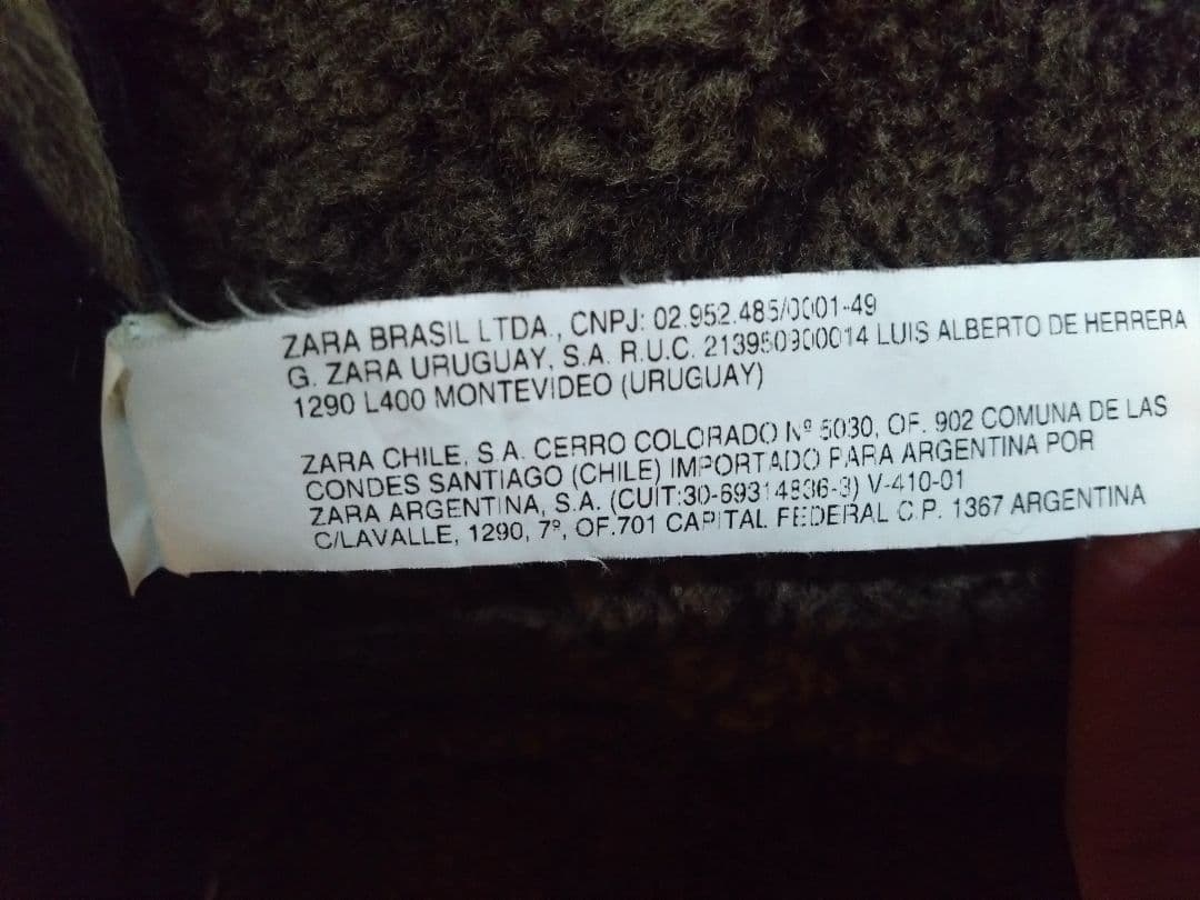 ZARA MAN リアルムートン レザージャケット ブルゾン 希少