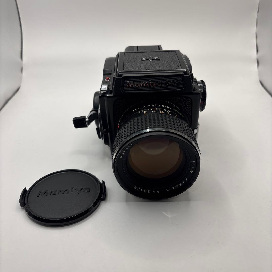 フィルムカメラ Mamiya M645 1000S+80mm F1.9