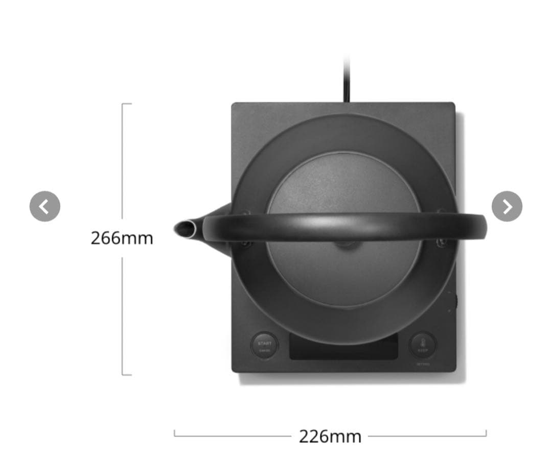 【新品】BALMUDAムーンケトルブラックKPT02JP-BK