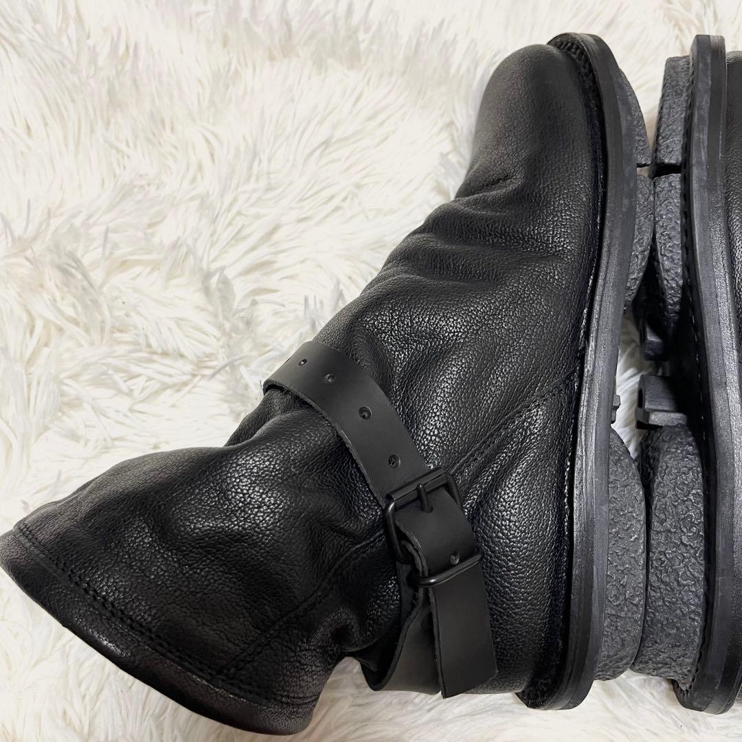未使用級 trippen トリッペン Bomb ボム ブーツ　レザー ブラック
