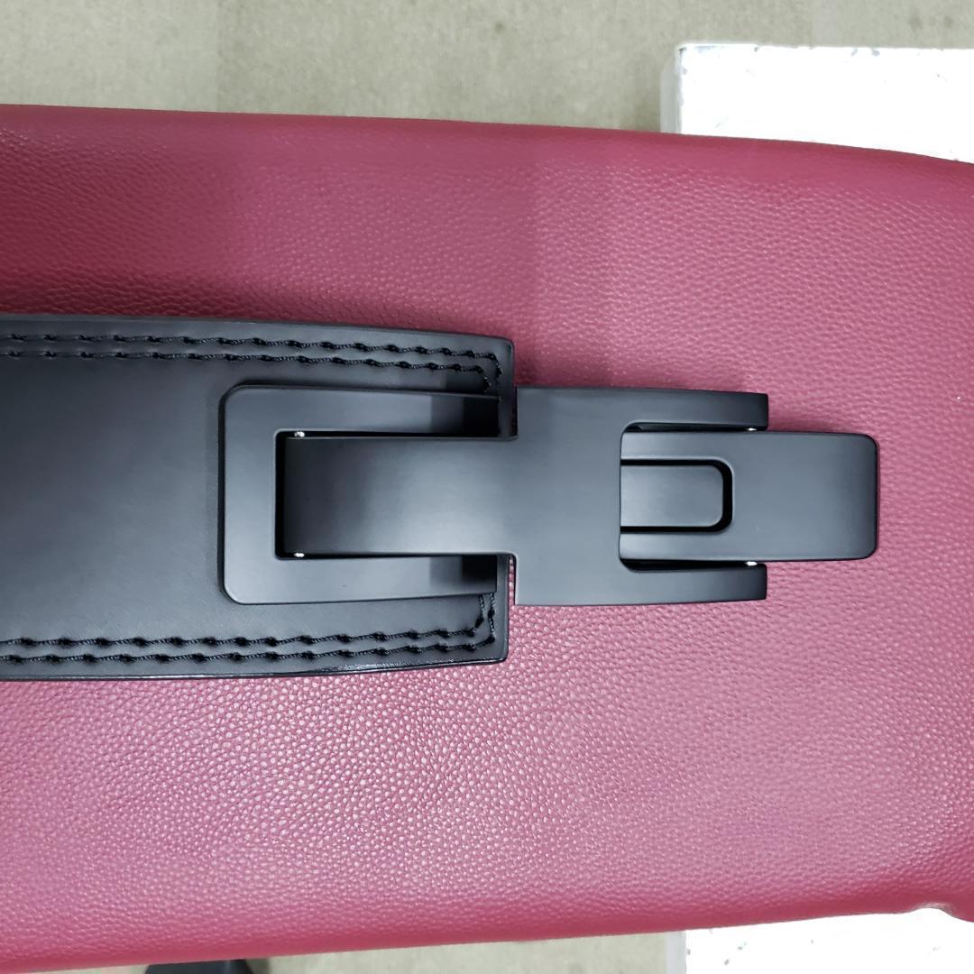 レバーアクションベルト　可変式パワーベルト オールブラック 10ｍｍ Sサイズ