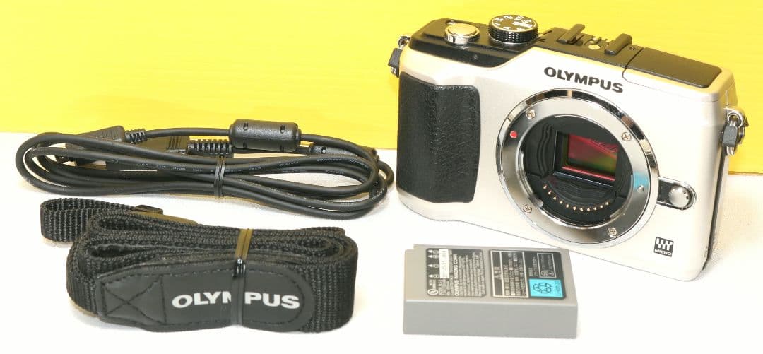 ⭐オリンパス E PL 2 ボディ 送料無料⭐シルバーゴールド❤️