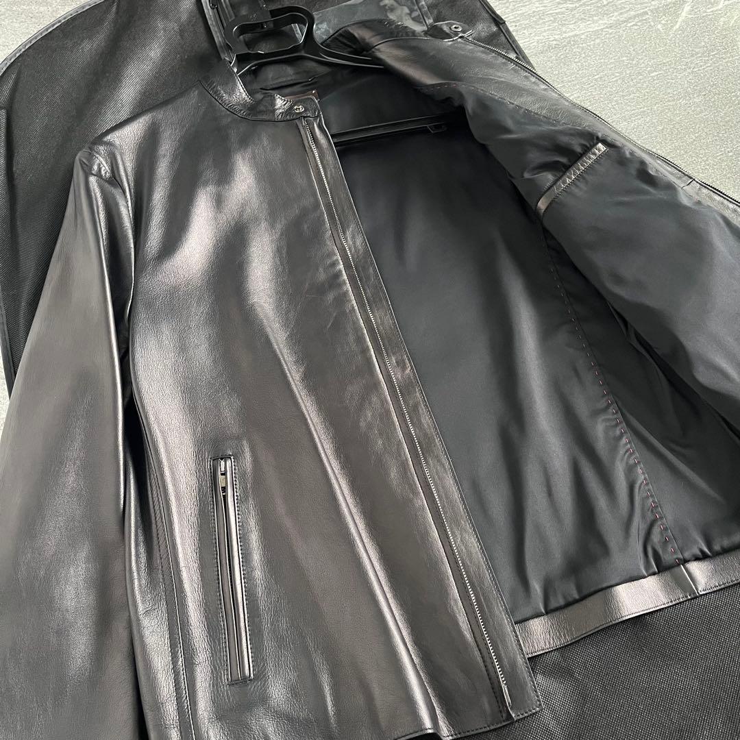 ALTACRUNA ラムレザー　シングルライダース