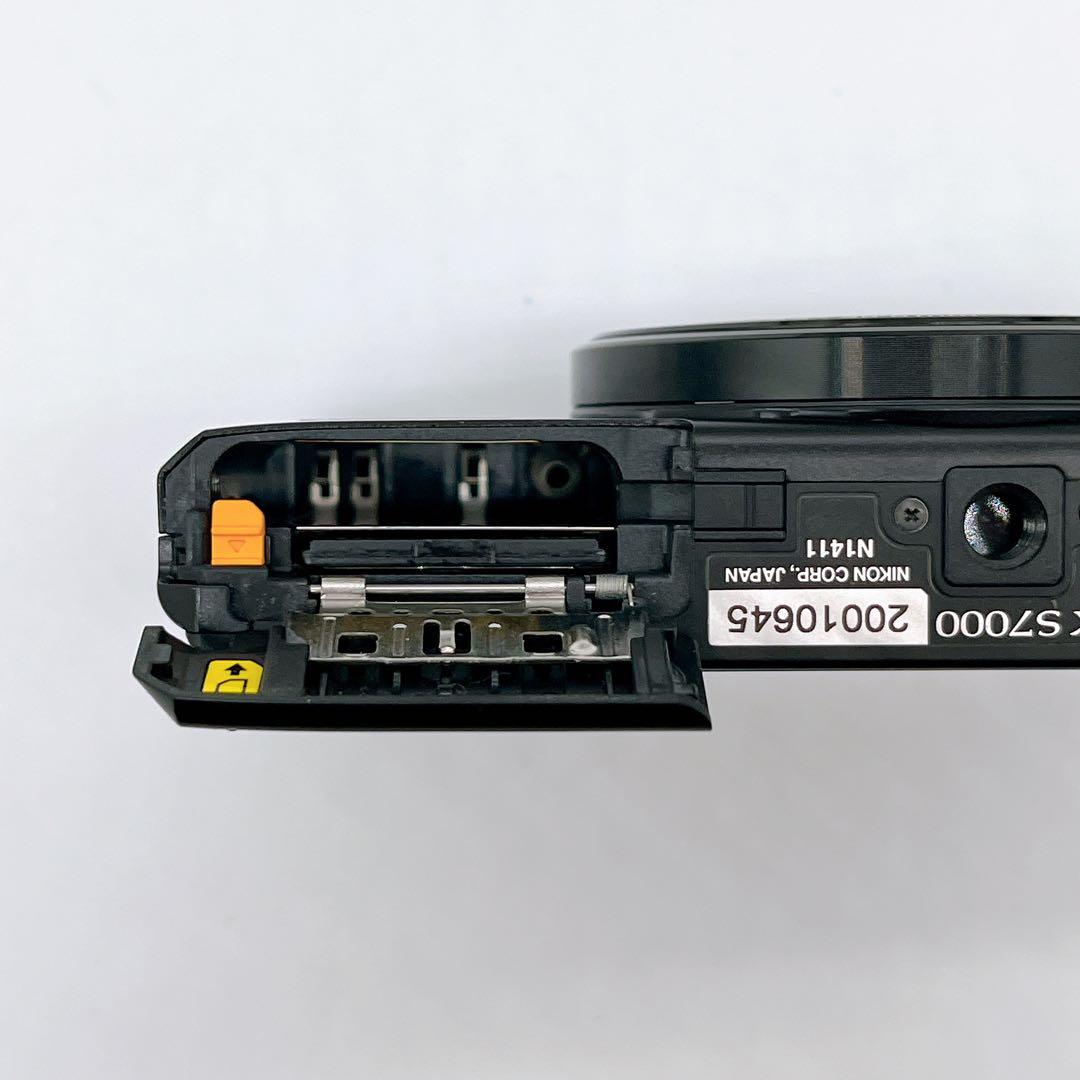 【極美品】NIKON COOLPIX S7000 Wi-Fi ブラック オールド