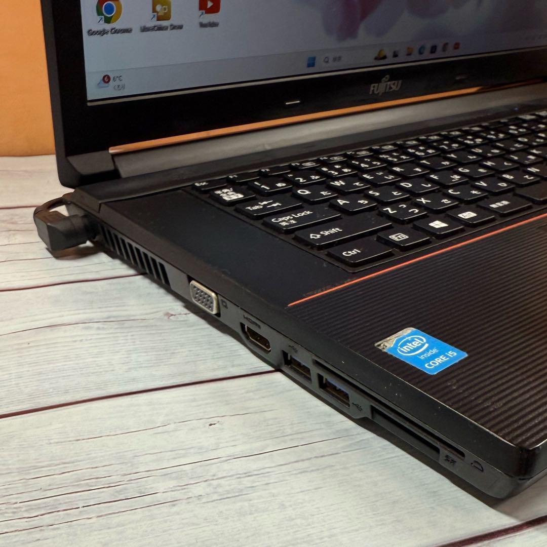大特価❣️富士通Core i5☘️ノートPC メモリ8GB
