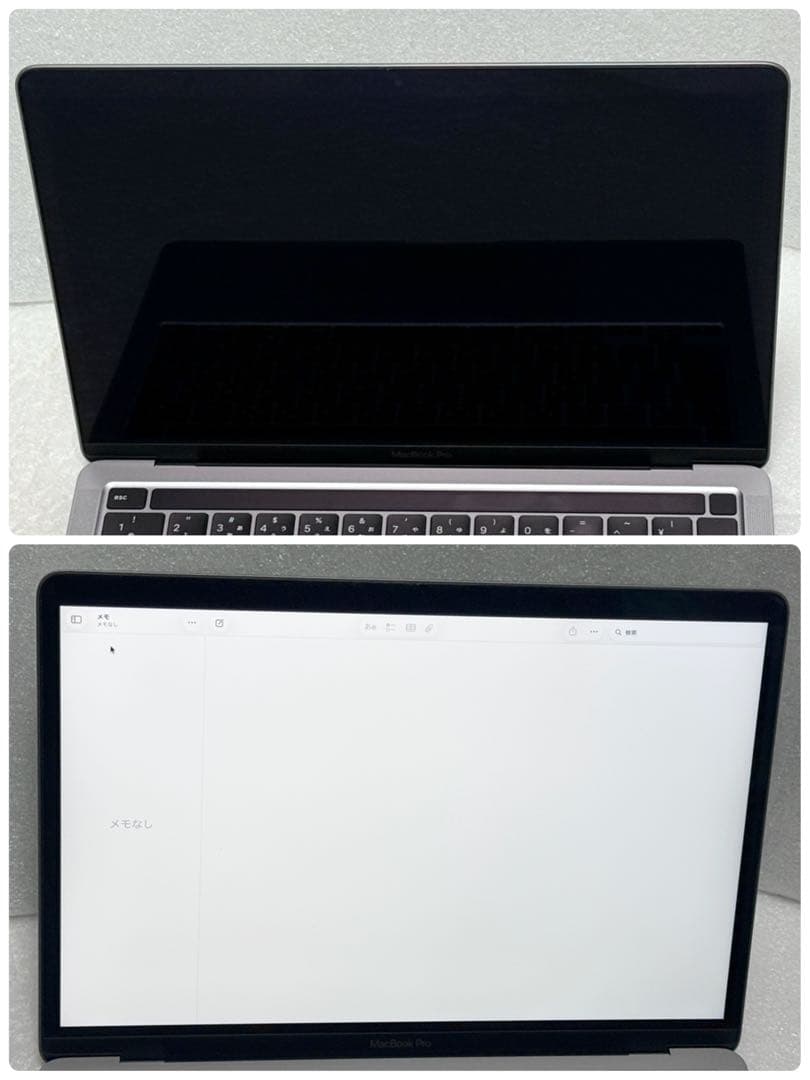バッテリー91%　MacBook Pro 13インチ M1 16GB 1TB