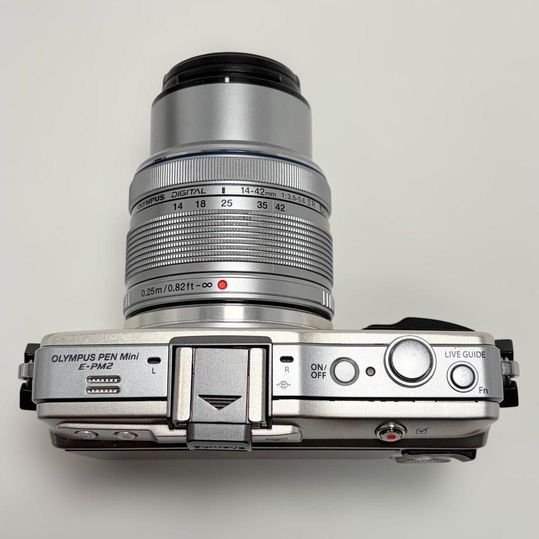 ショット5869回✨OLYMPUS PEN mini E-PM2 レンズセット
