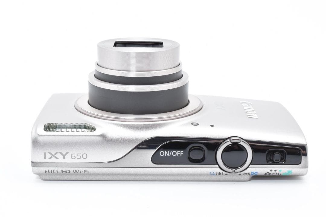 キヤノン CANON IXY650 コンパクトデジタルカメラ シルバー