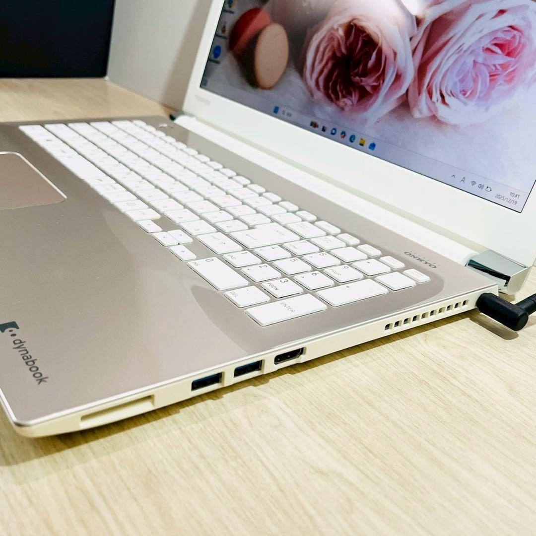 快速SSD❤️メモリ8GB Windows11 東芝 ノートパソコン カメラ