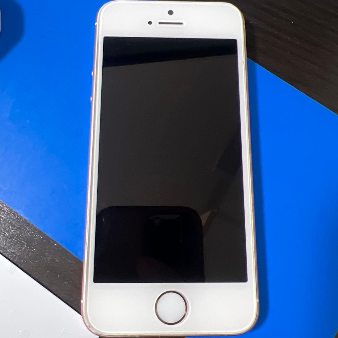Apple iPhone SE ローズゴールド 64GB　BT93％