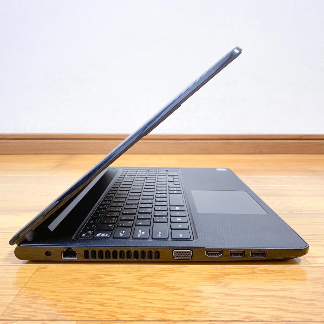 オフィス2021✨7世代CPU SSD240 メモリ8 DELLノートパソコン