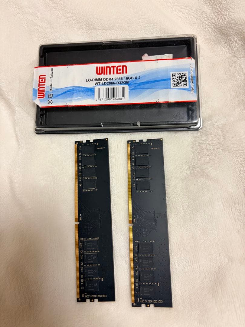 メモリー WINTEN LO-DIMM DDR4 16GB x 2 32GB