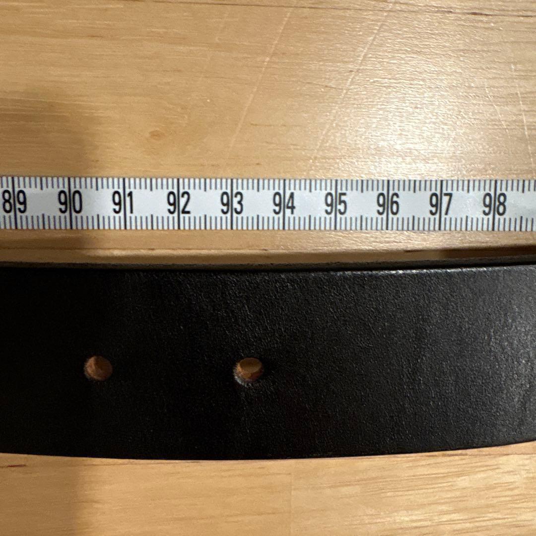 【美品】CHALLENGER ベルト 黒×赤