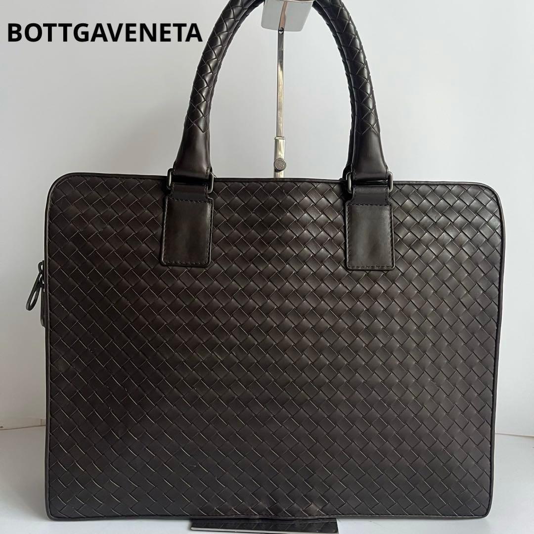 未使用級✨　BOTTGAVENETA イントレチャート ビジネスバッグ　レザー