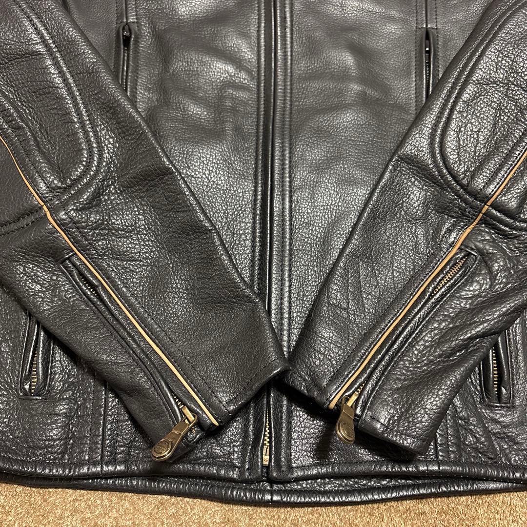 Sサイズ　110周年　レザー　シングルライダースジャケット