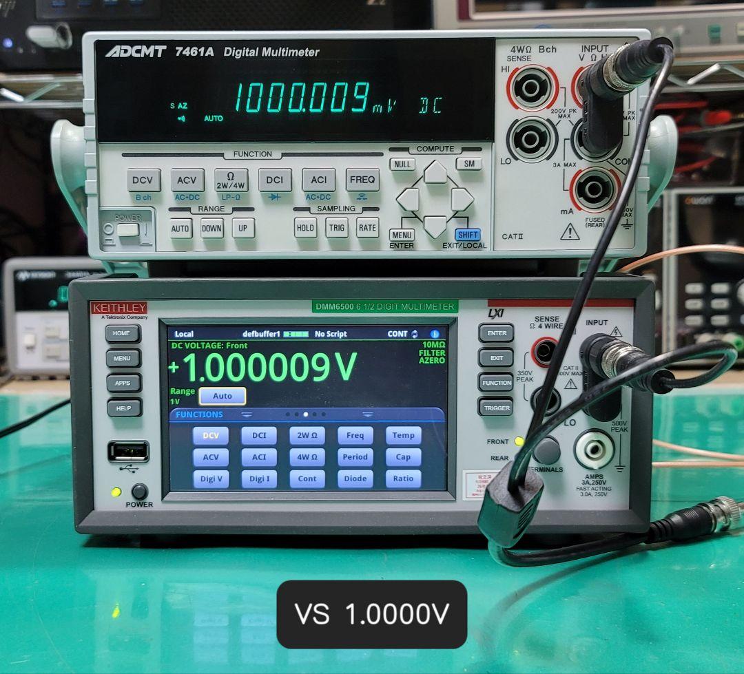 ADCMT 7461A 6.5桁 DIGITAL MULTIMETER 動作良好