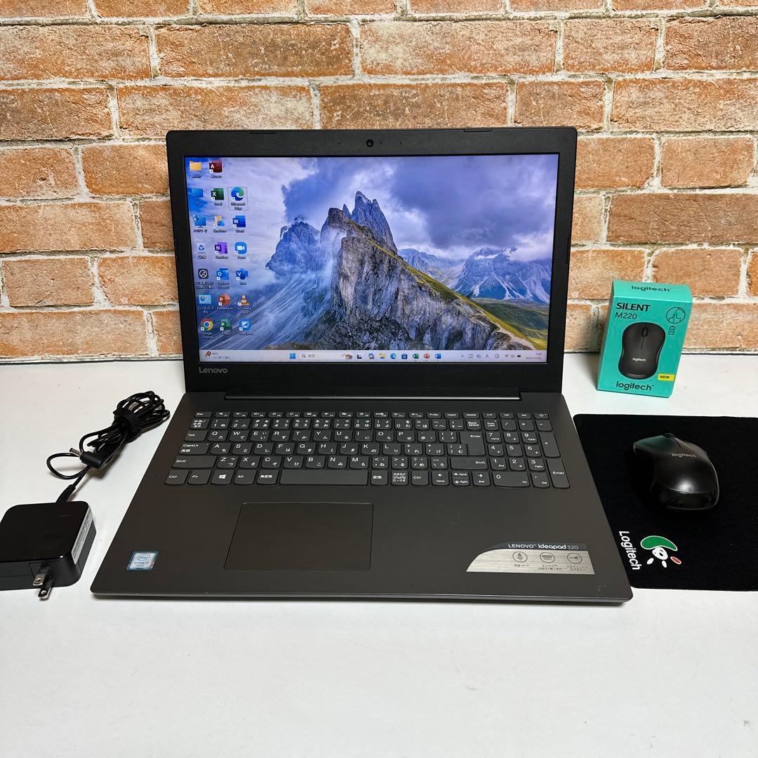 美品LENOVOノート PC サクサク起動SSD Windows11 オフィス付