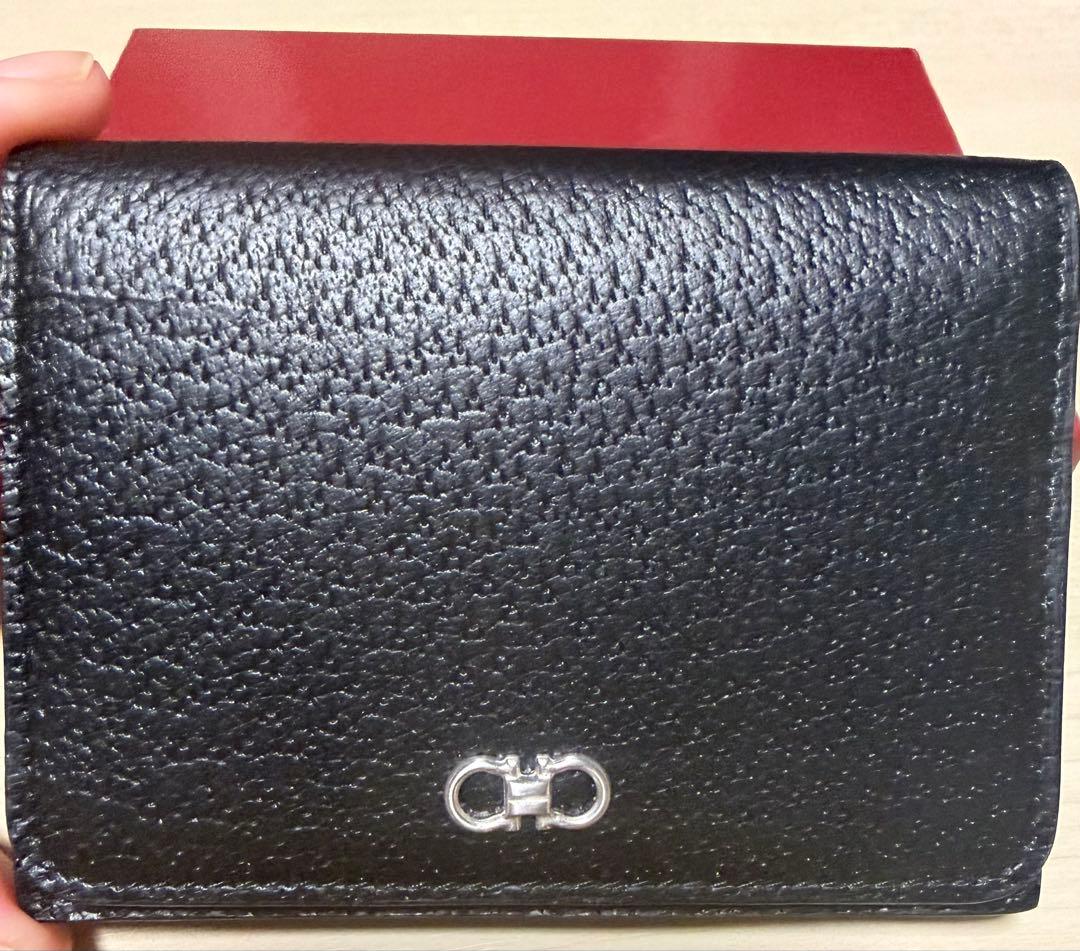 フェラガモ　ガンチーニ　名刺入れ　カードケース