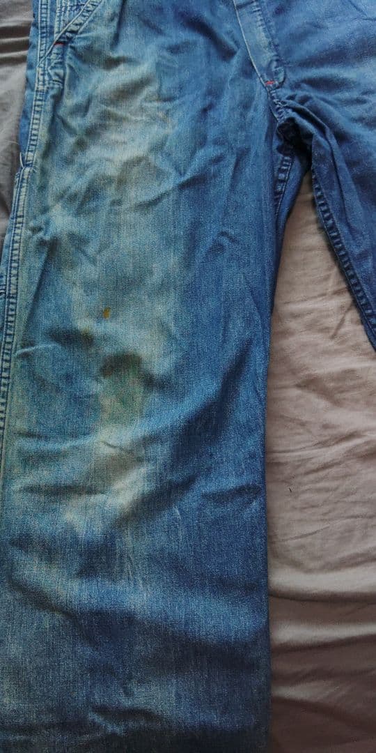 ビンテージ オールド Big BEN USA製 ツナギ ジーンズ　デニム 42