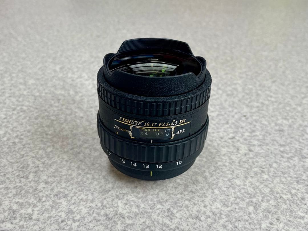 トキナー AT-X 107 DX Fisheye 10-17mm