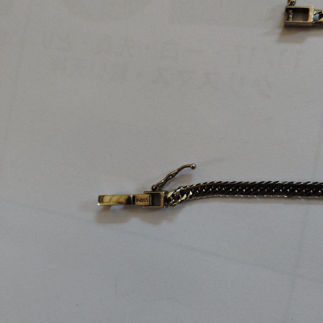 Pt850製喜平(W6面）ネックレス 重量約16g約50cm