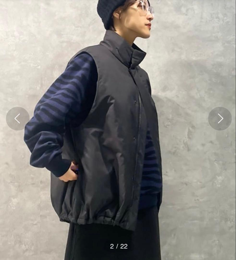 JOURNAL STANDARD LUXE マイクロタフタナカワタ ベスト