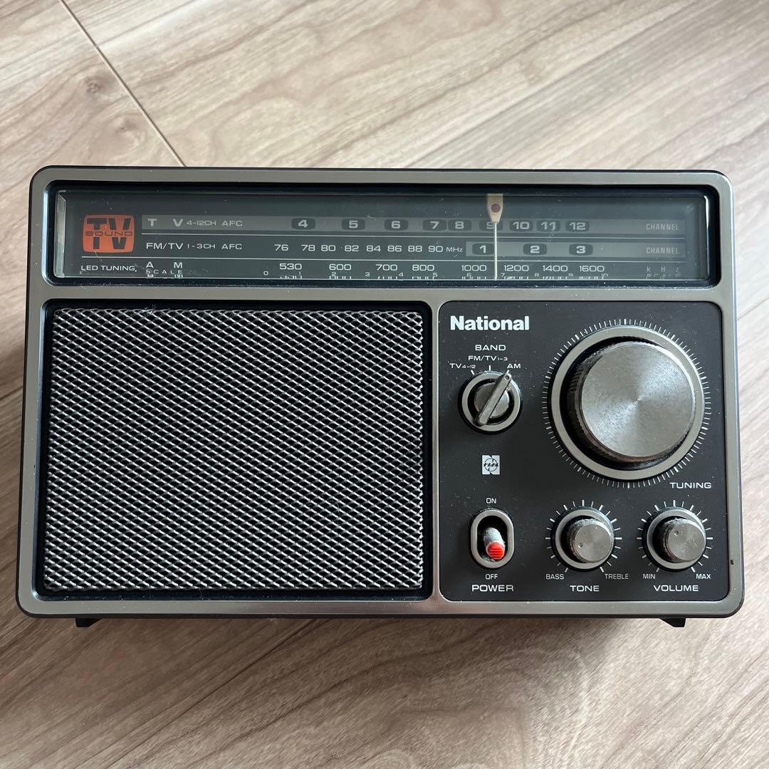 National FM/TV 1-3H ラジオ