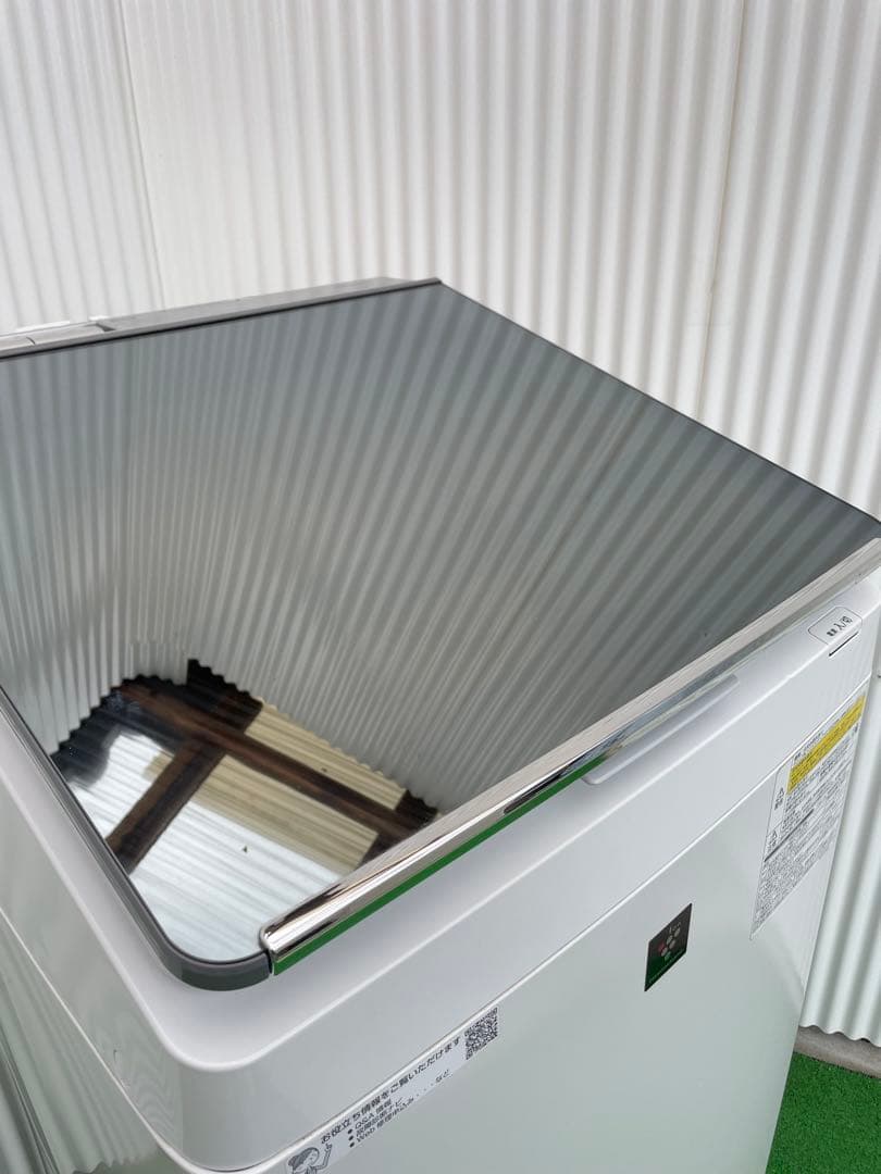 865シャープ 11kg洗濯乾燥機 熱乾燥 タッチパネル 超音波ウォッシャー搭載