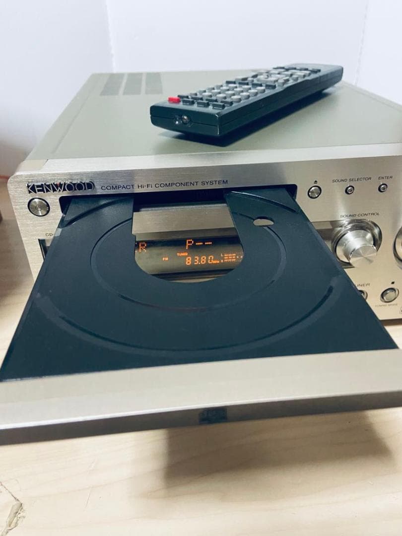 【ジャンク】KENWOOD ミニコンポ R-K700