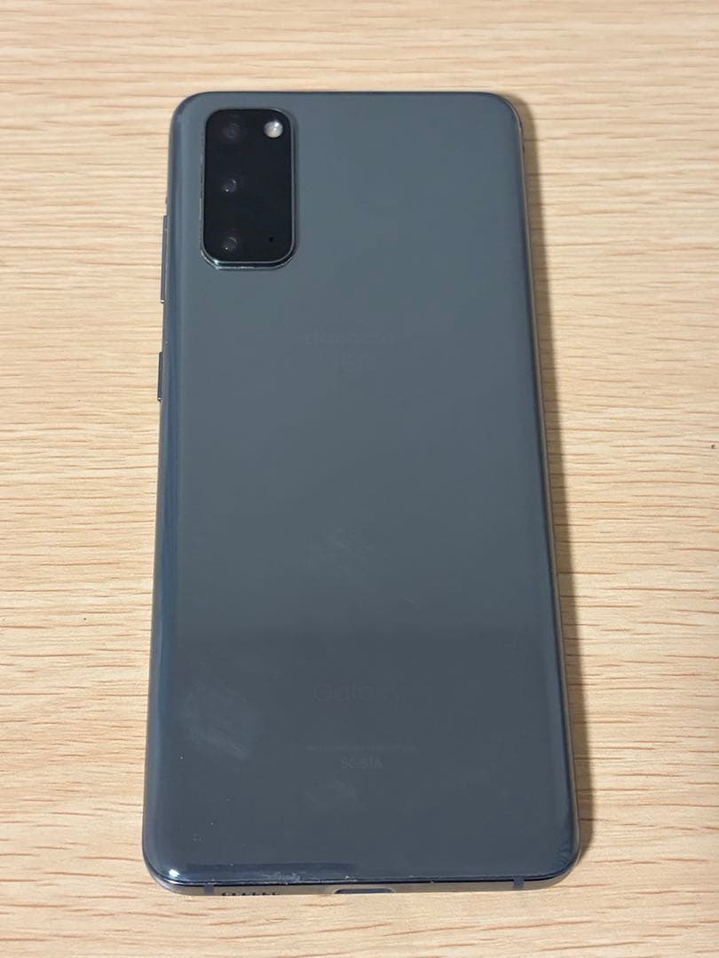 Samsung Galaxy S20 グレー 本体