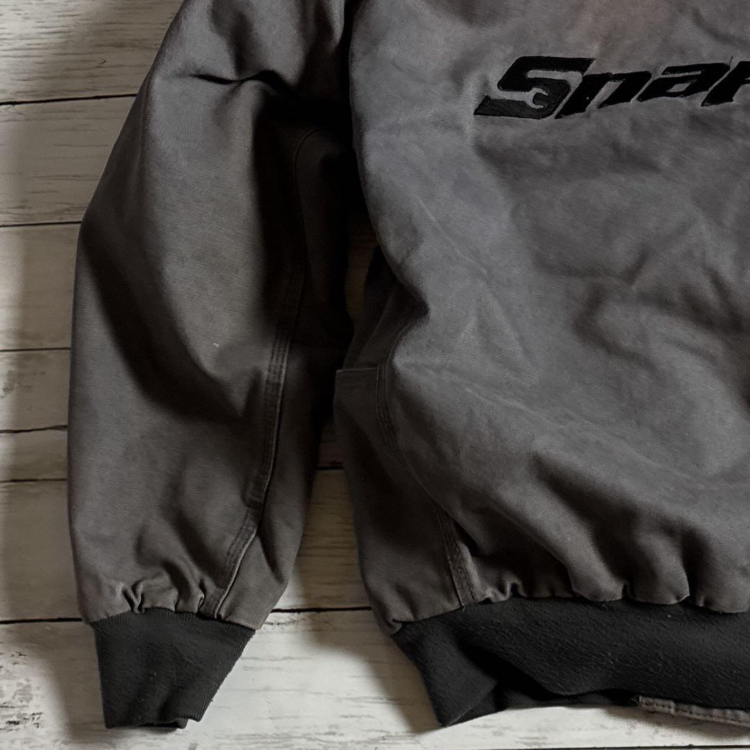 S*様 Snap-on スナップオン ダック アクティブジャケット グレー Lメ