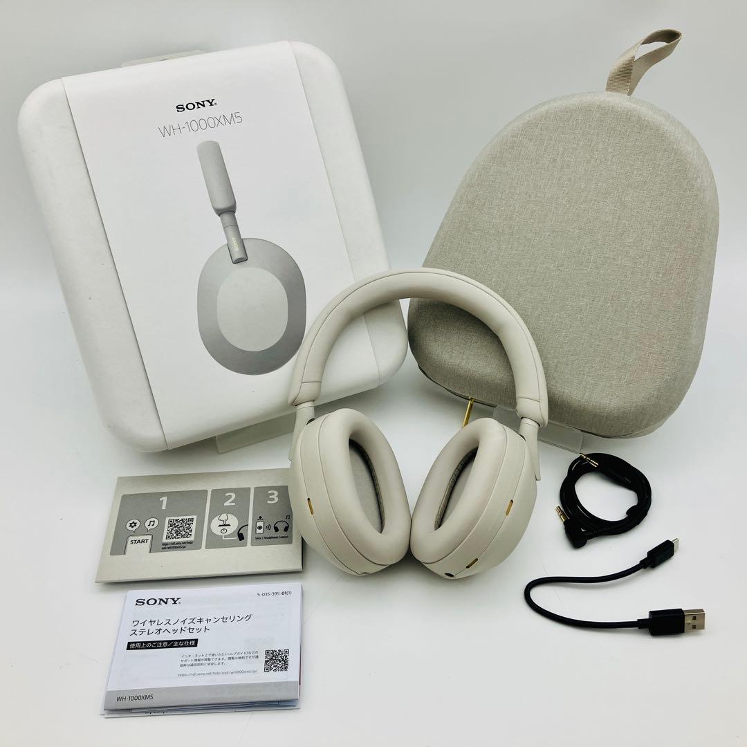 ソニー SONY WH-1000XM5 プラチナシルバー