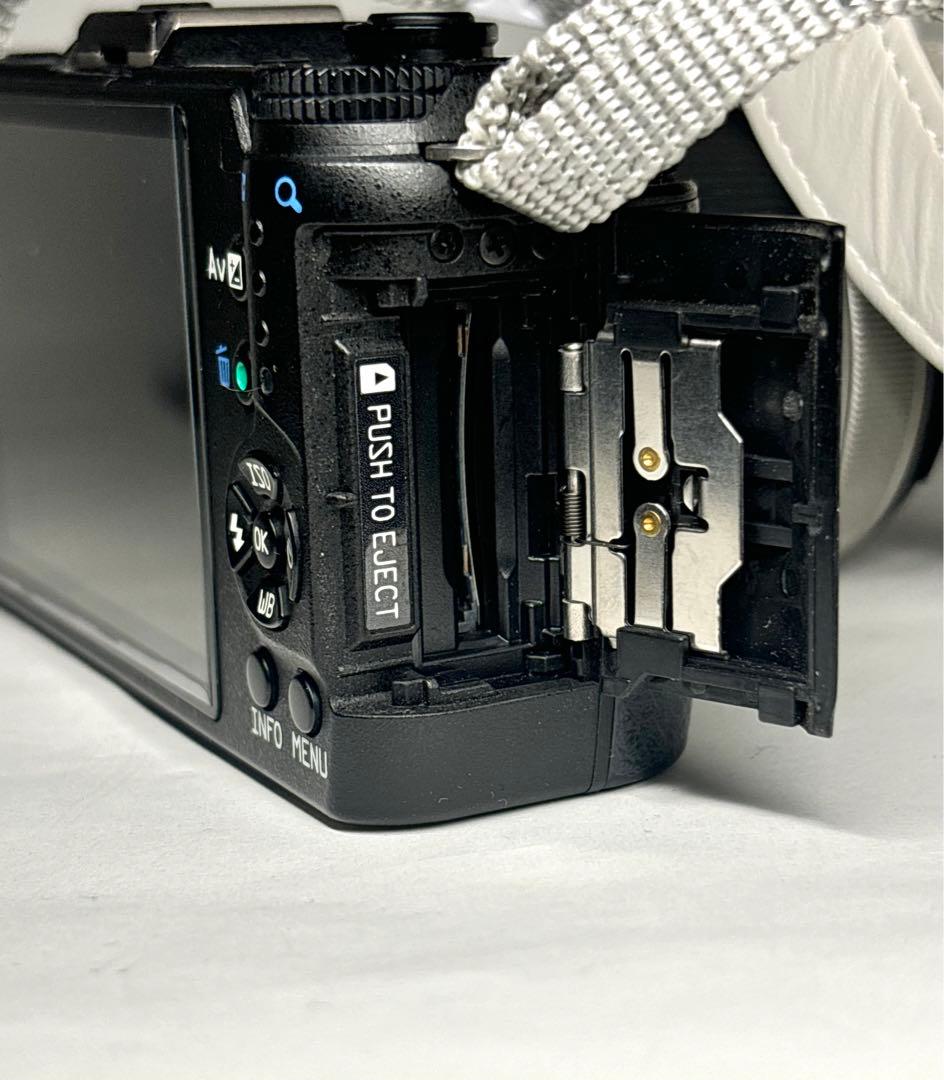 【ジャンク 】ペンタックスPENTAX Q10 専用ケース、バッテリー×5本