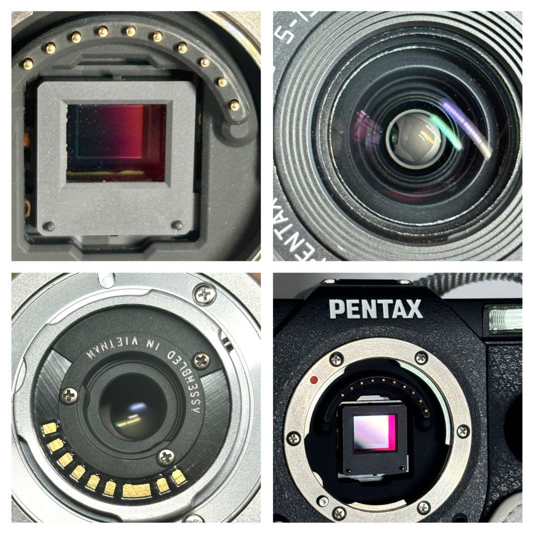 【ジャンク 】ペンタックスPENTAX Q10 専用ケース、バッテリー×5本