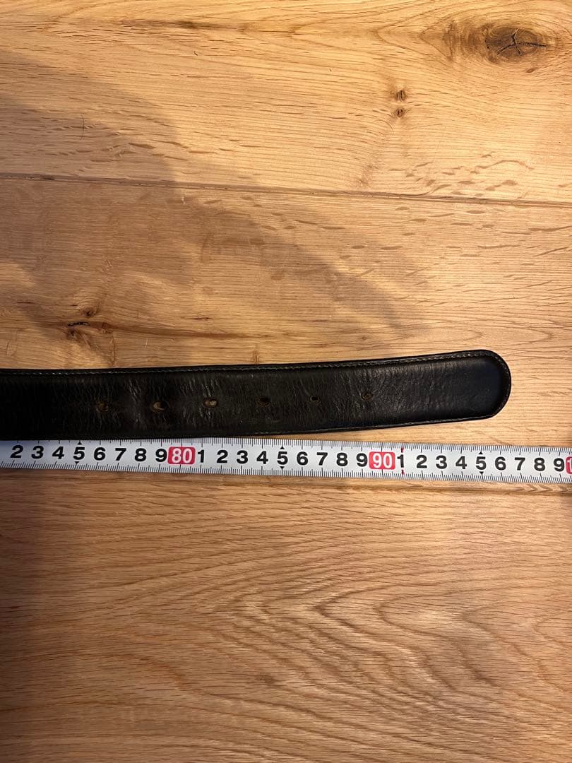 正規品　クロムハーツ　レザー ベルト 32インチ