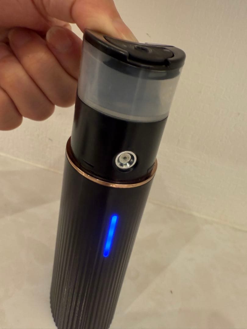 Ruby-Cell ハンディエアブラシシステム　ブラック　充電器付き