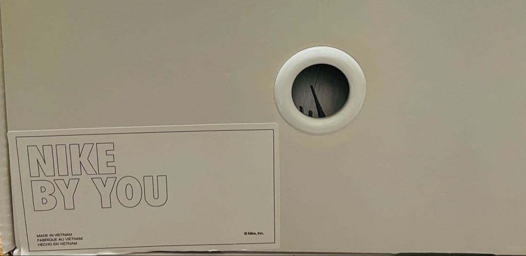 Nike Air Force 1 BY YOU ホワイト/グレー