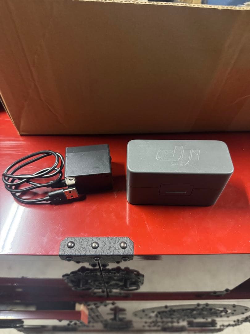 DJI Mic ワイヤレスマイクセット 充電ケース付き　通電確認
